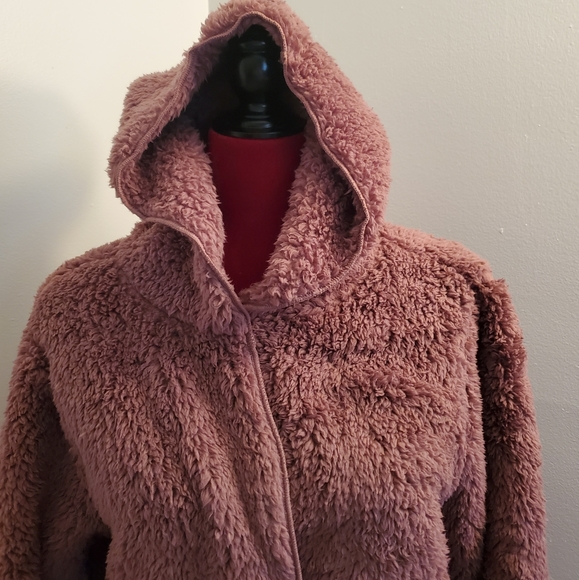 VS SHERPA CARDIGAN IN COCOA POWDER(XS/S) (M/L) - Picture 2 of 8